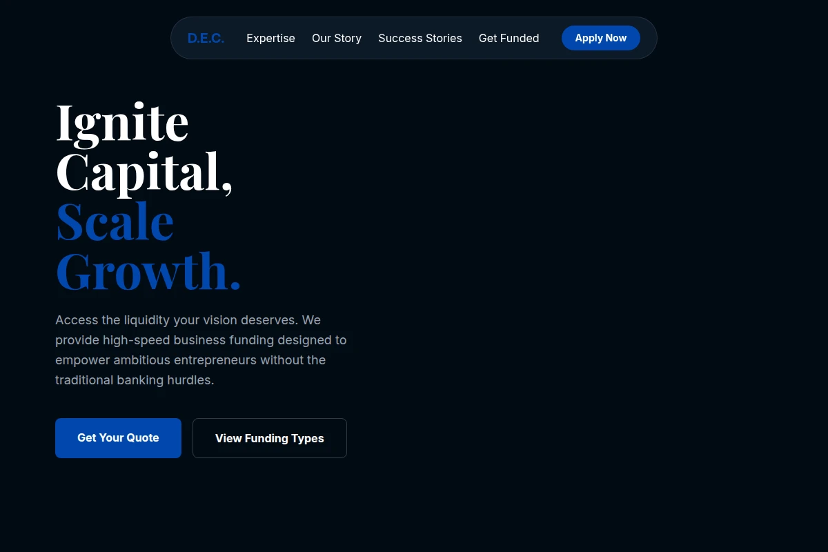 Capital Business Loan